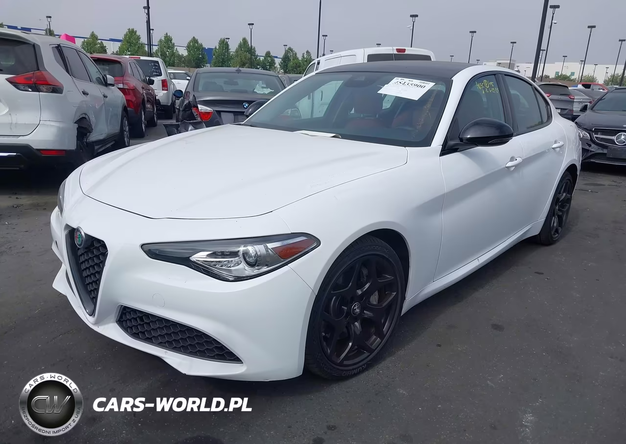 2021 Alfa Romeo Giulia Rwd VIN:ZARFAMAN3M7641154 - 2