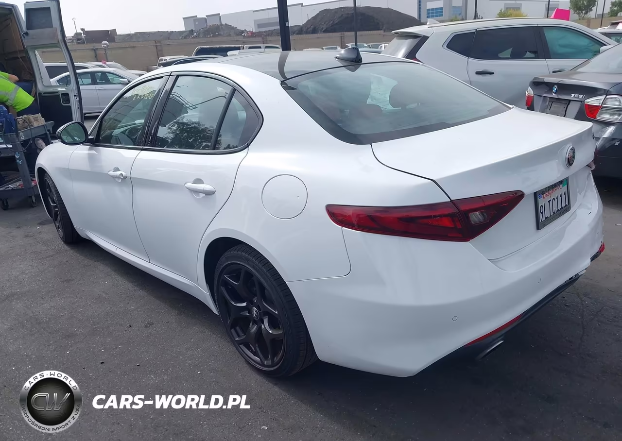2021 Alfa Romeo Giulia Rwd VIN:ZARFAMAN3M7641154 - 3