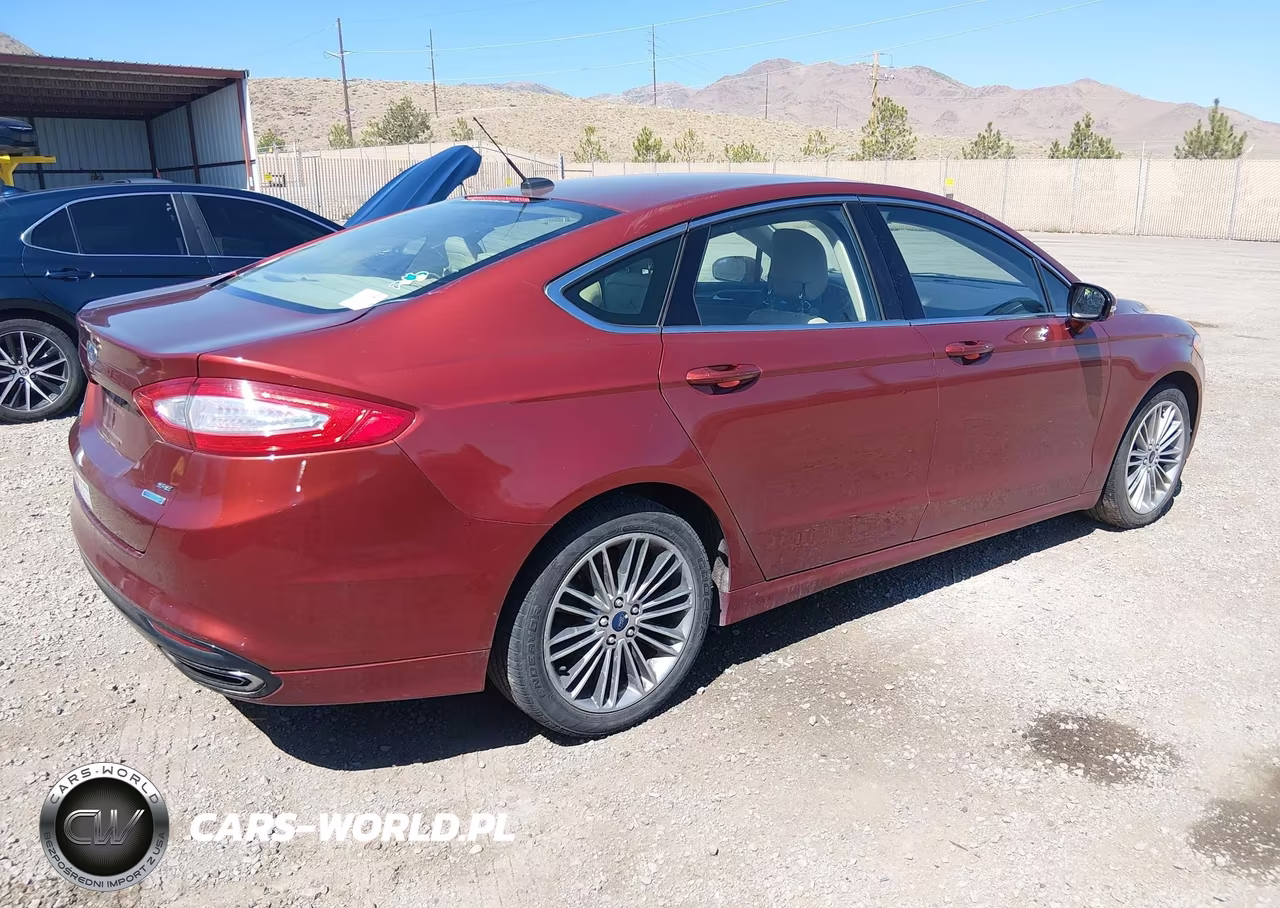 2014 Ford Fusion Se VIN:3FA6P0H96ER340341 - 4