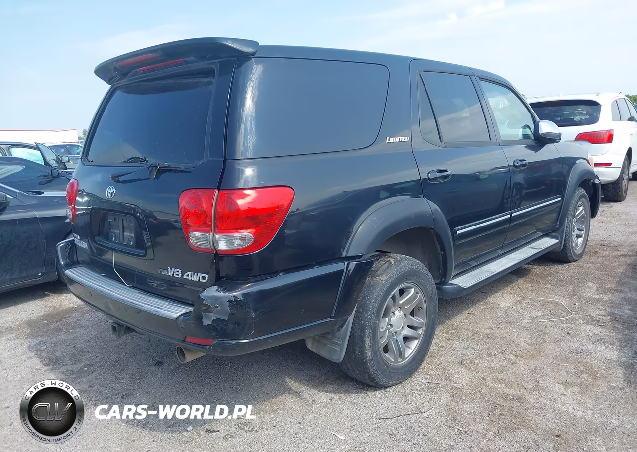 2007 Toyota Sequoia Limited V8 VIN:5TDBT48A27S291130 - 4