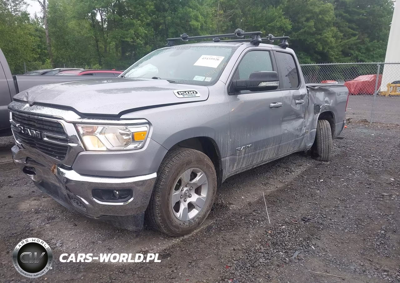 2021 Ram 1500 Big Horn 4X4 6'4 Box VIN:1C6RRFBG9MN587180 - 2