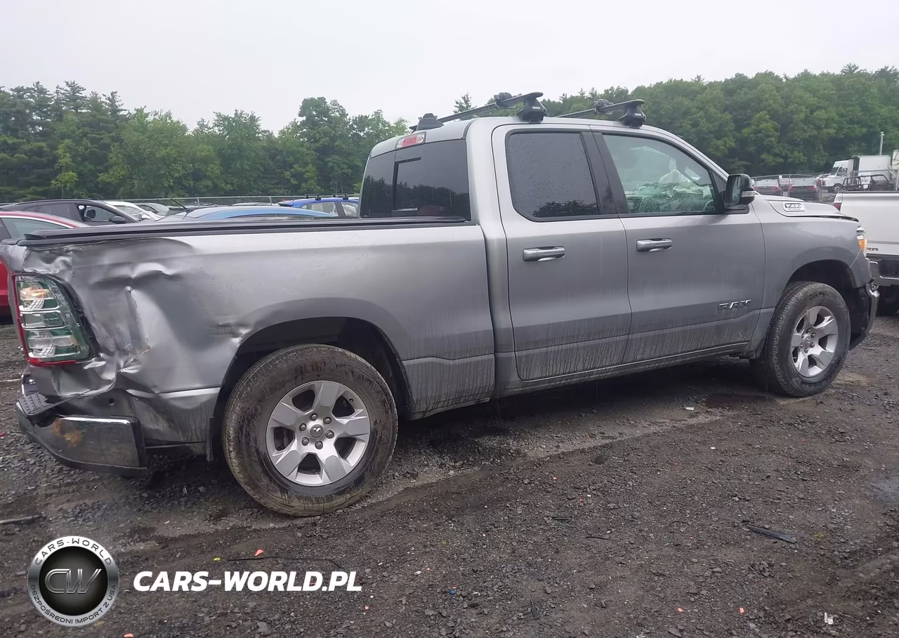 2021 Ram 1500 Big Horn 4X4 6'4 Box VIN:1C6RRFBG9MN587180 - 4