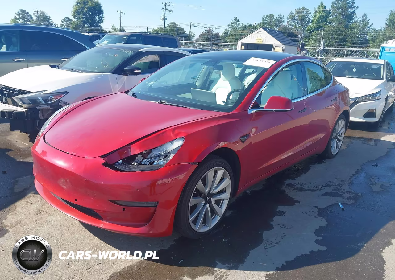 2019 Tesla Model 3 Long Range-Performance VIN:5YJ3E1EB6KF406884 - 2