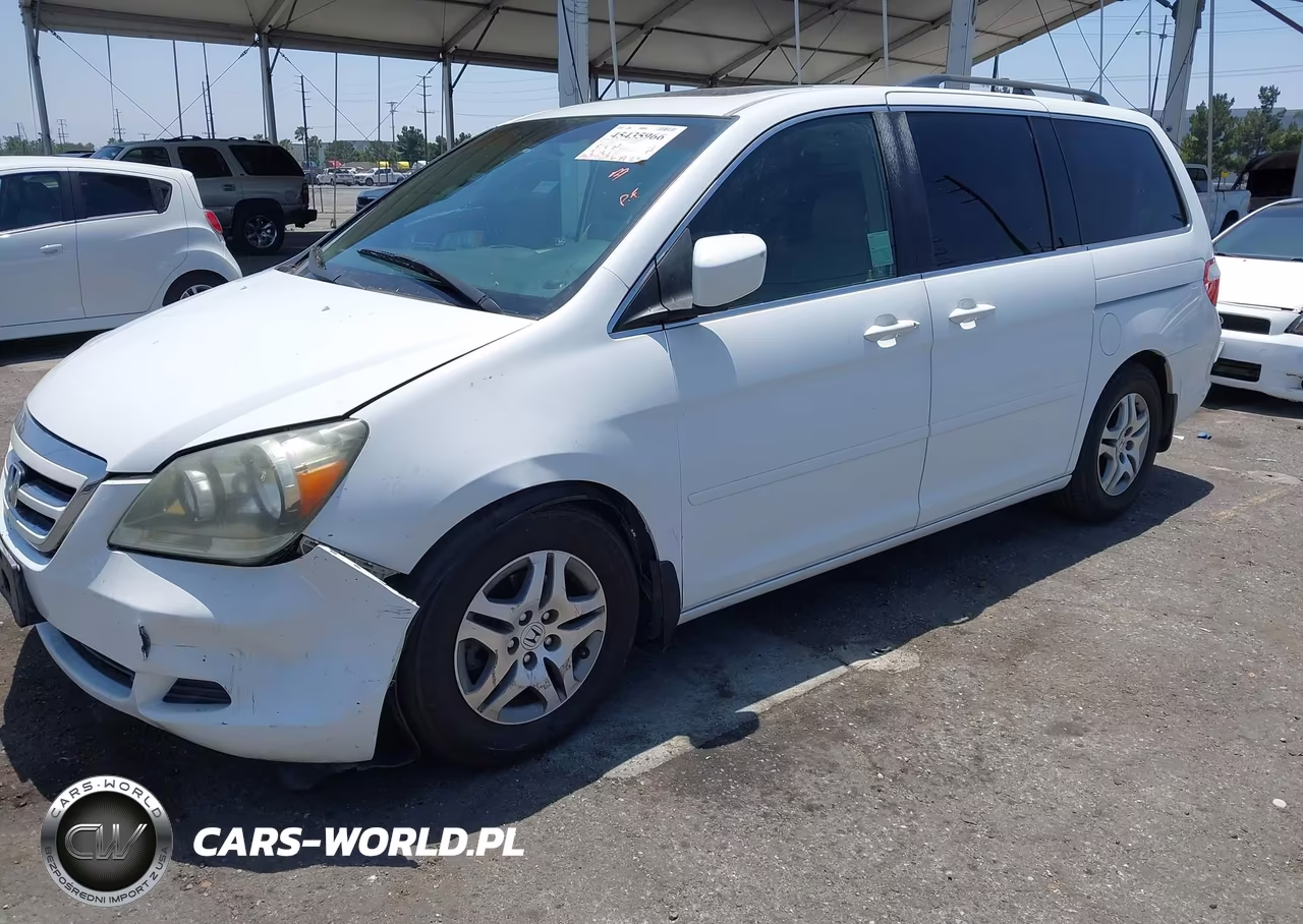 2006 Honda Odyssey Ex-L VIN:5FNRL38716B450980 - 2
