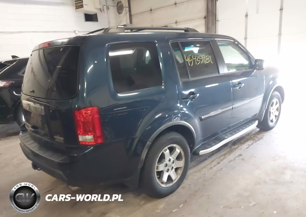 2009 Honda Pilot Touring VIN:5FNYF48889B026217 - 4