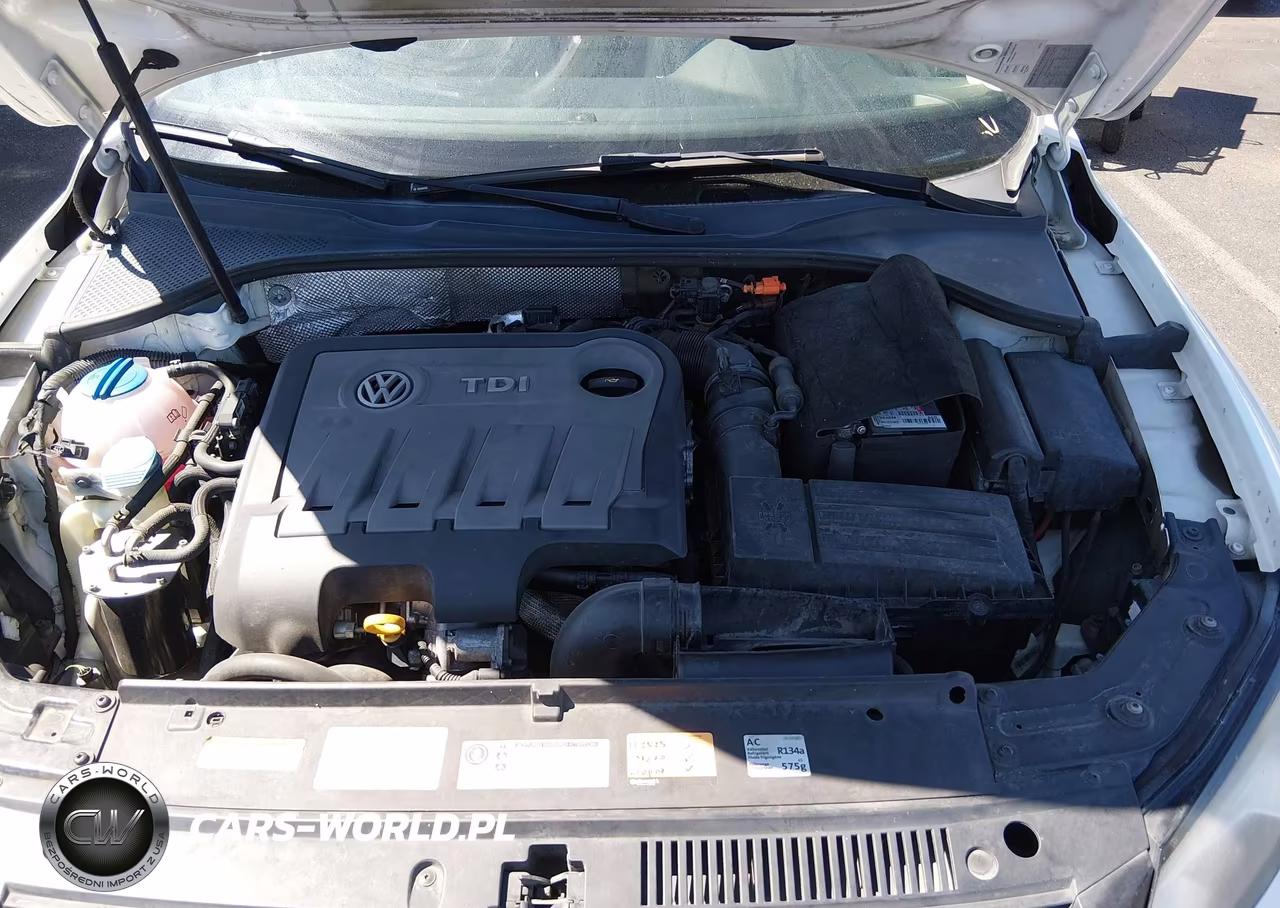 2014 Volkswagen Passat 2.0L Tdi Sel Premium VIN:1VWCN7A33EC021539 - 10