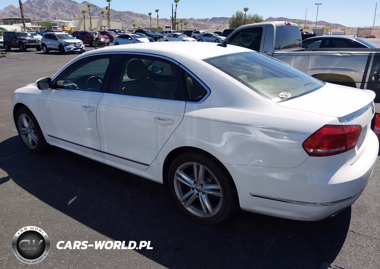 2014 Volkswagen Passat 2.0L Tdi Sel Premium VIN:1VWCN7A33EC021539 - 3