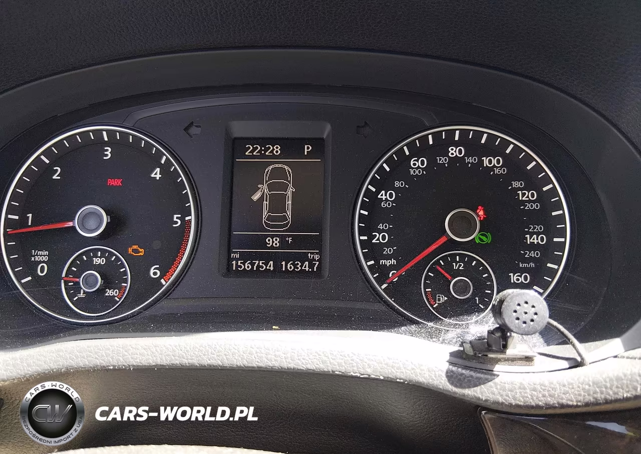 2014 Volkswagen Passat 2.0L Tdi Sel Premium VIN:1VWCN7A33EC021539 - 7
