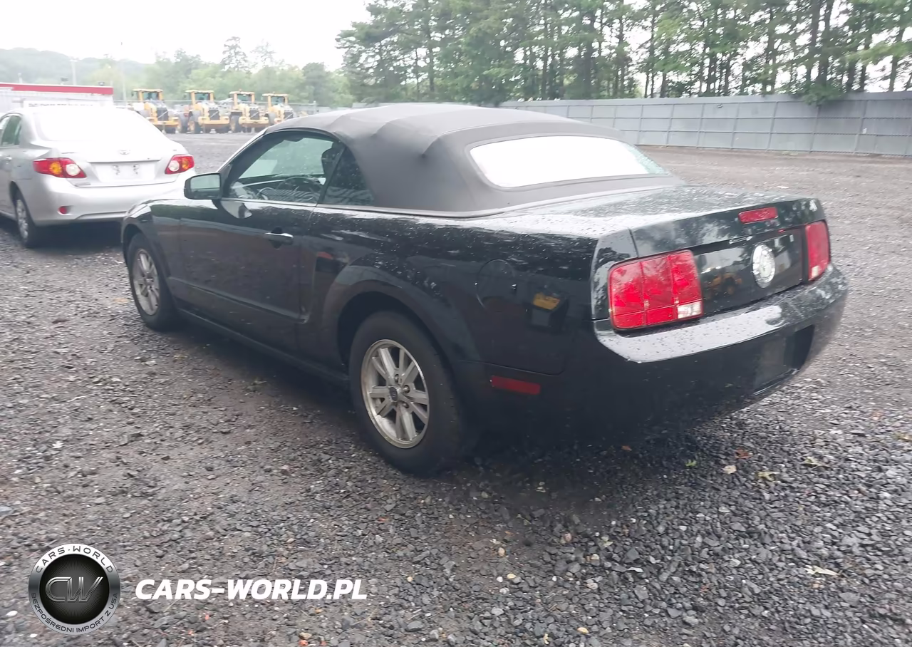 2007 Ford Mustang V6 Deluxe-V6 Premium VIN:1ZVFT84N775212216 - 3