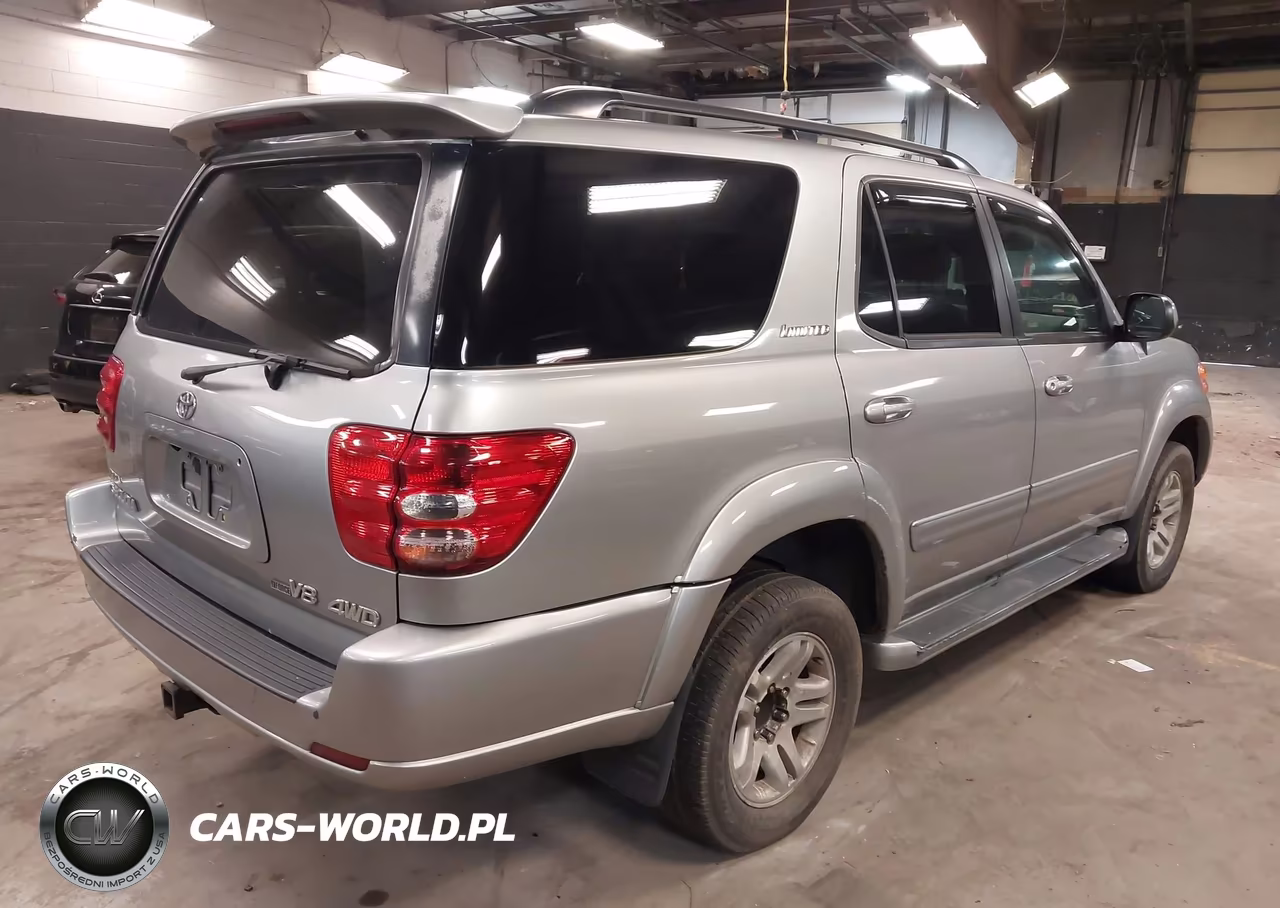 2002 Toyota Sequoia Limited V8 VIN:5TDBT48A82S057793 - 4