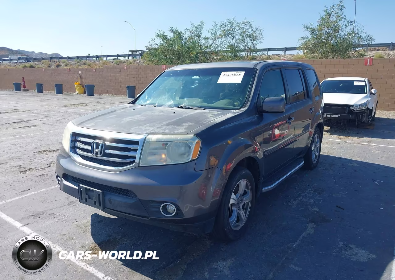 2014 Honda Pilot Ex-L VIN:5FNYF3H55EB023897 - 2