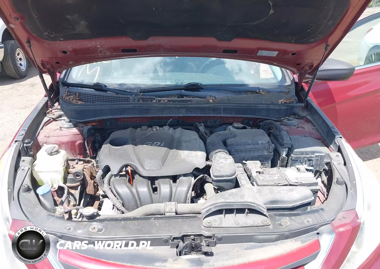 2014 Hyundai Sonata Gls VIN:5NPEB4ACXEH913732 - 10