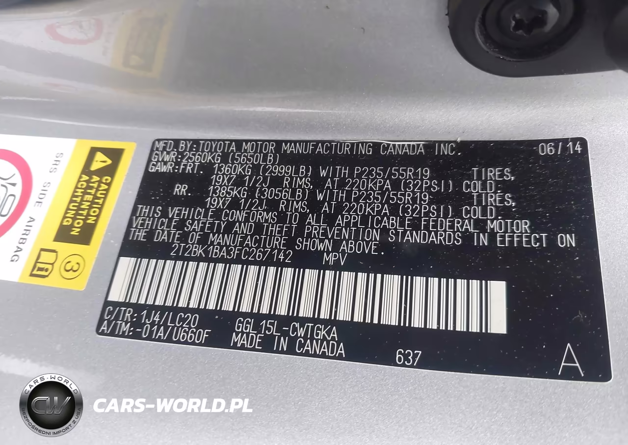 2015 Lexus Rx 350 VIN:2T2BK1BA3FC267142 - 9