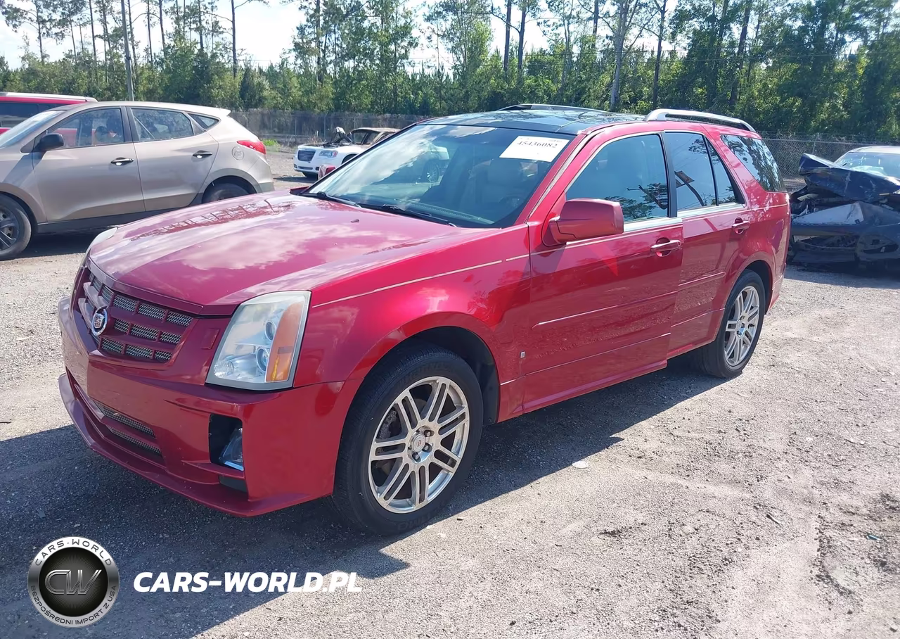 2008 Cadillac Srx Awd VIN:1GYEE53A380190147 - 2