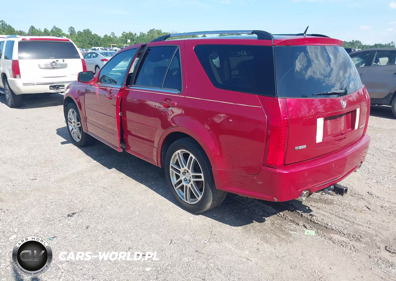 2008 Cadillac Srx Awd VIN:1GYEE53A380190147 - 3