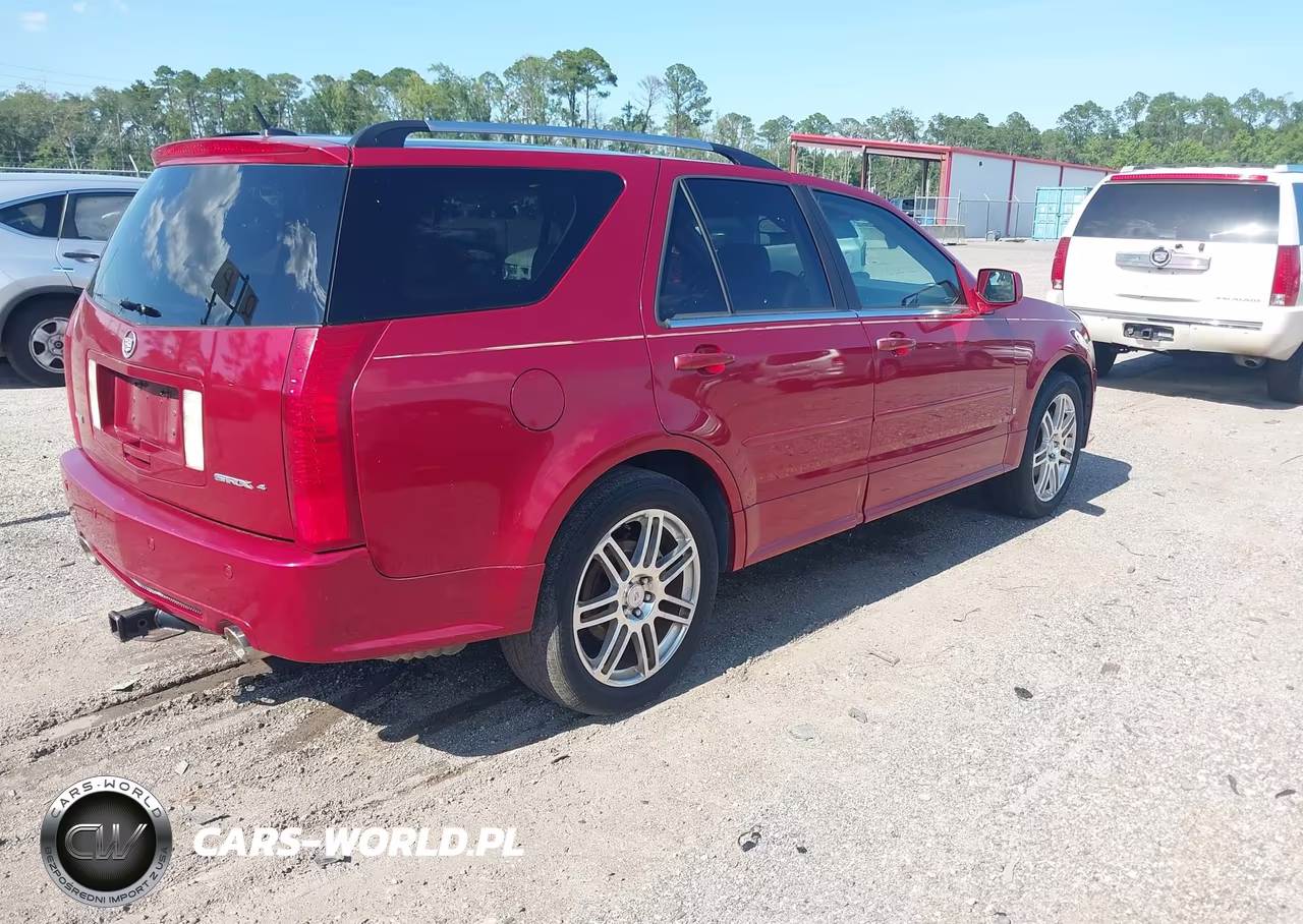 2008 Cadillac Srx Awd VIN:1GYEE53A380190147 - 4