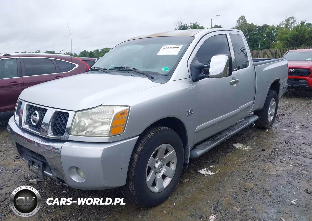 2004 Nissan Titan Le VIN:1N6AA06B84N554192 - 2