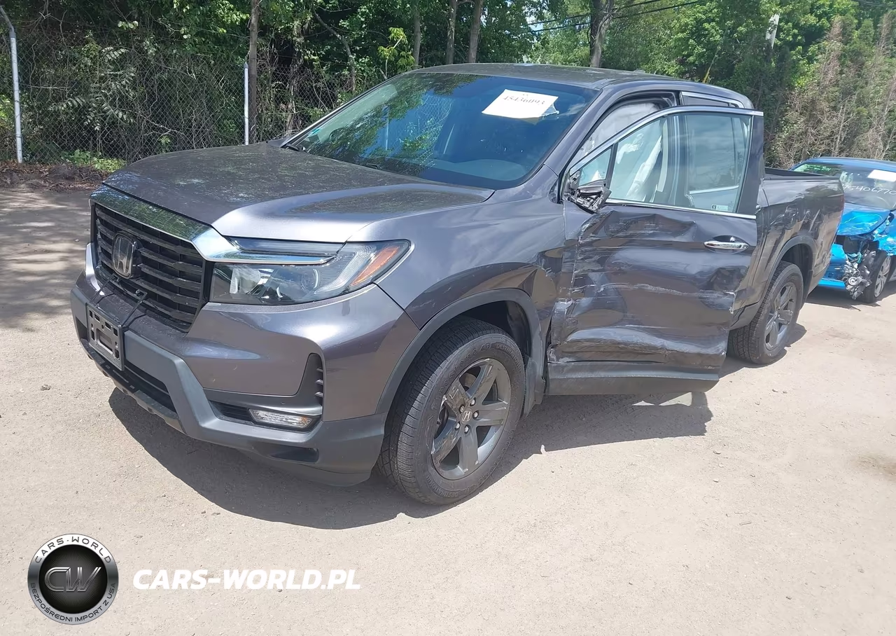 2021 Honda Ridgeline Rtl-E VIN:5FPYK3F79MB026453 - 2