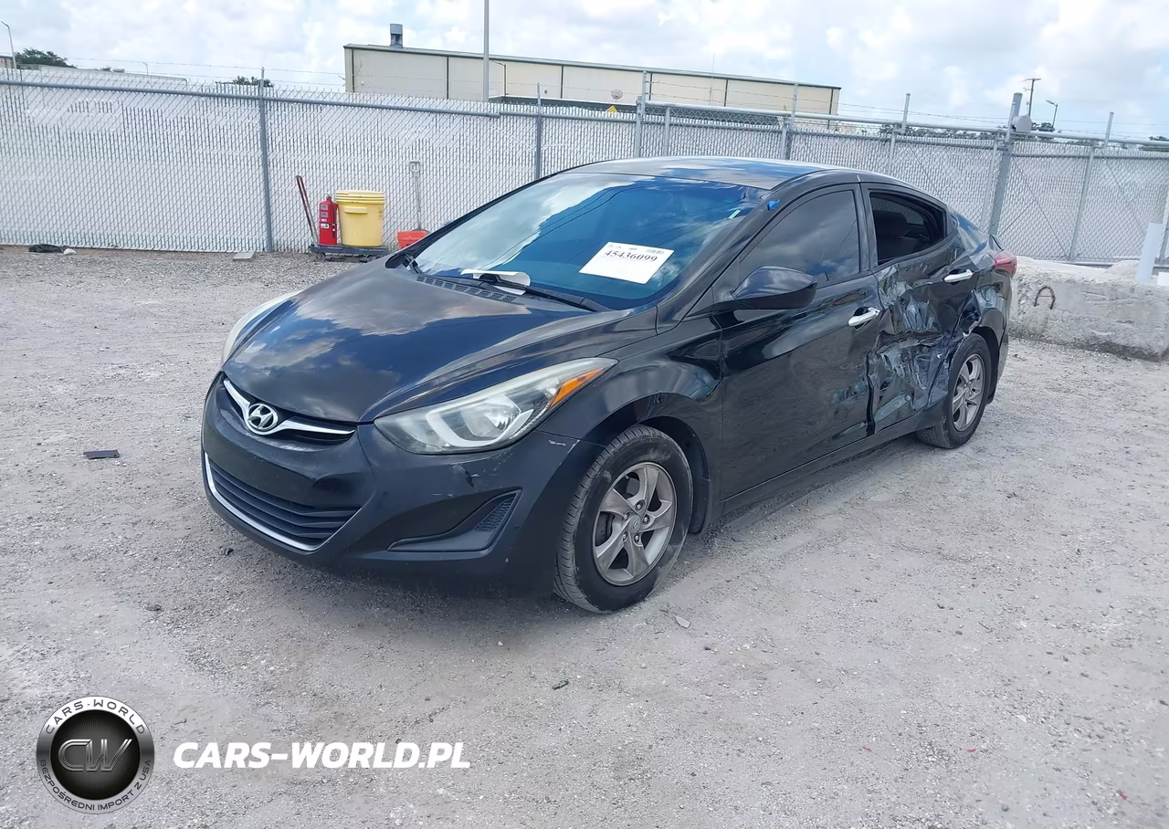 2015 Hyundai Elantra Se VIN:KMHDH4AE2FU354577 - 2