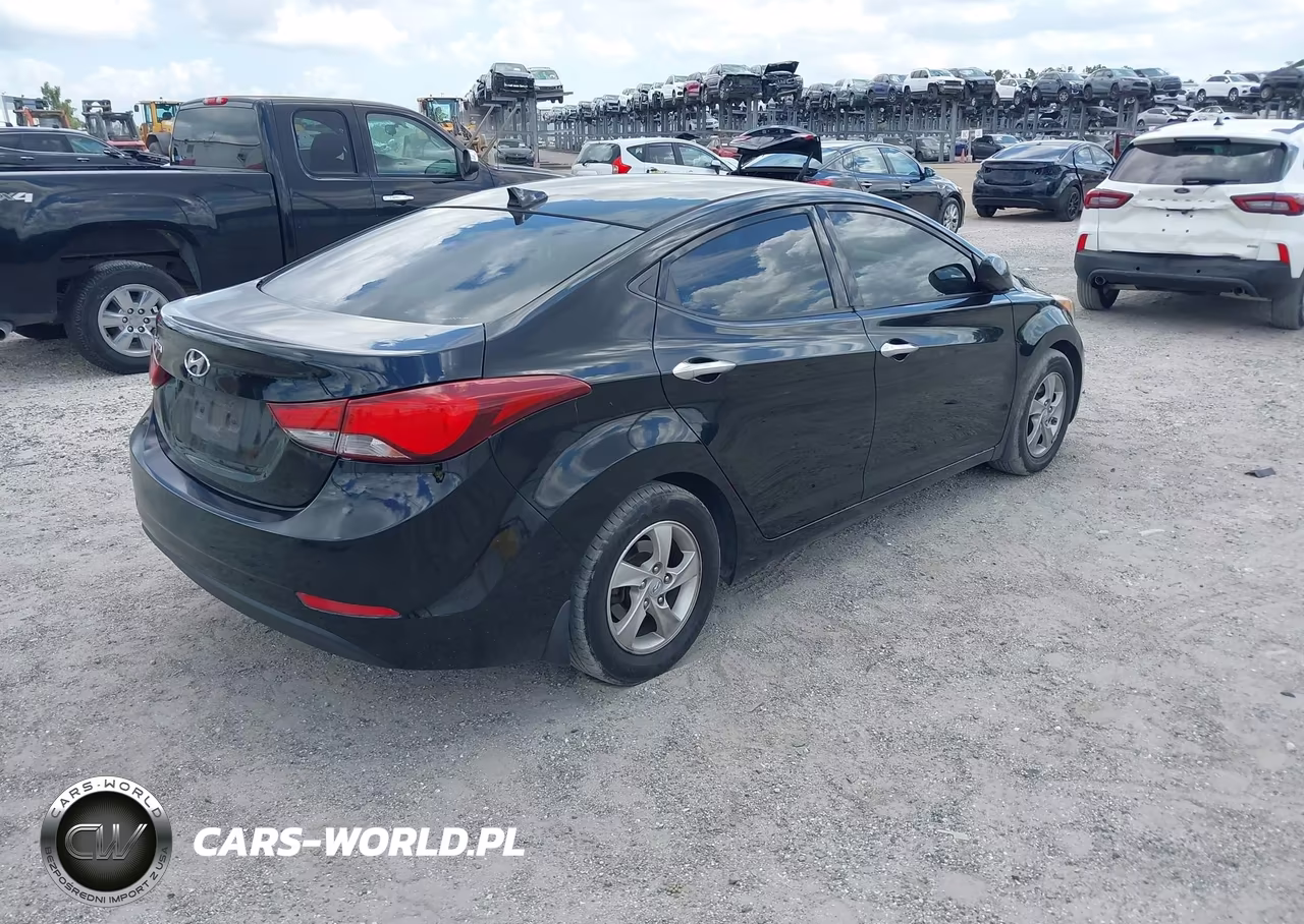 2015 Hyundai Elantra Se VIN:KMHDH4AE2FU354577 - 4