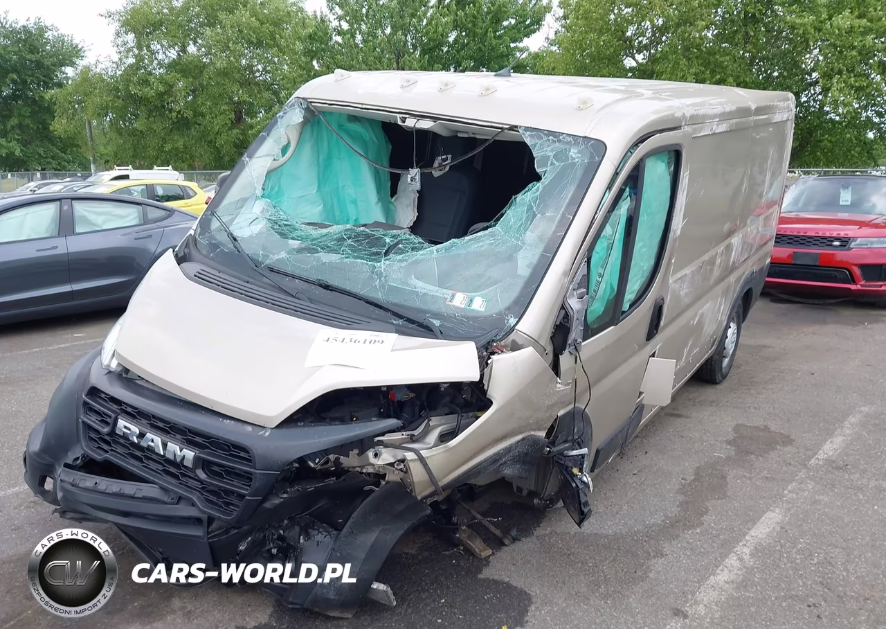 2023 Ram Promaster 2500 Low Roof 136 Wb VIN:3C6LRVVG1PE510825 - 2