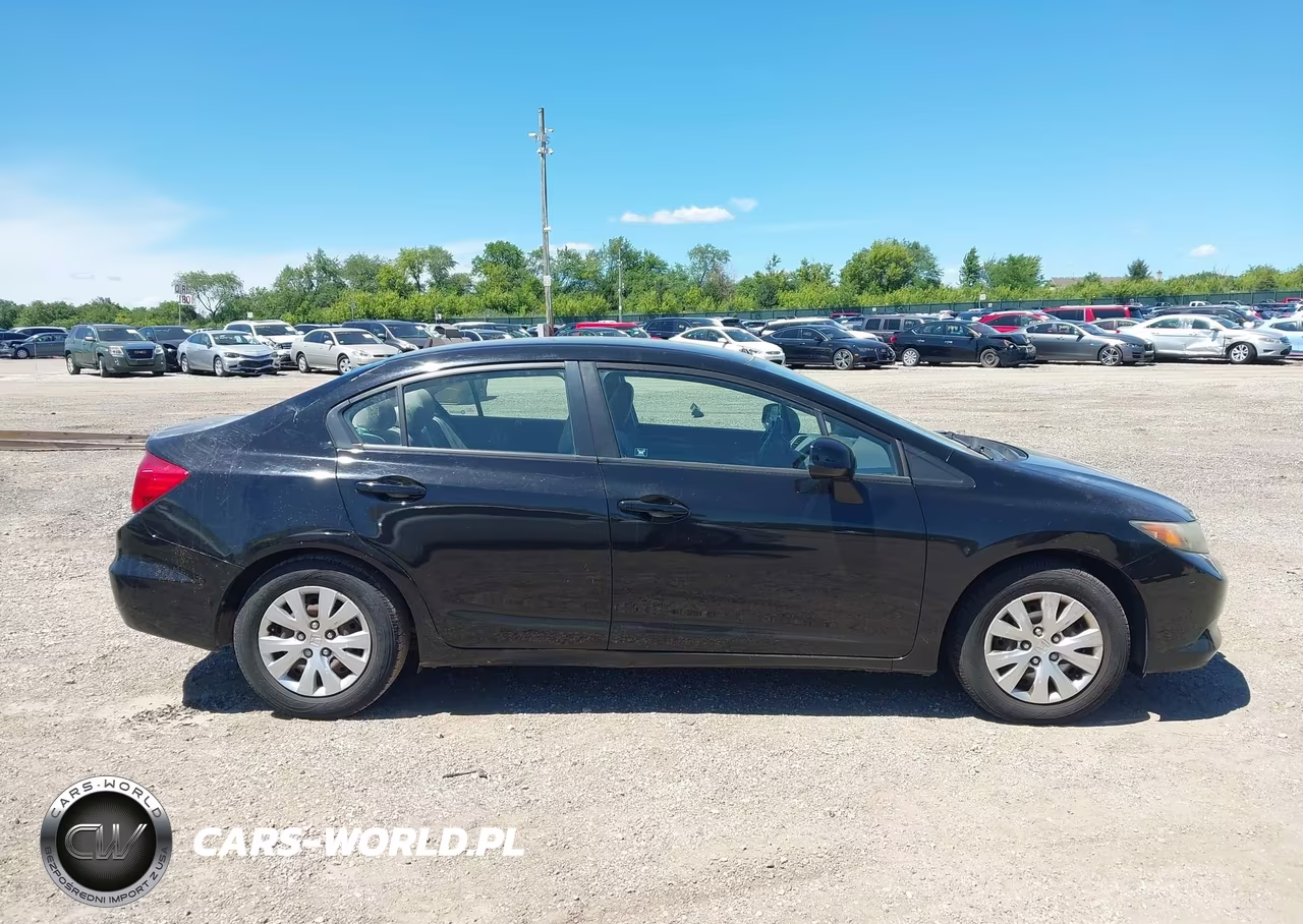 2012 Honda Civic Lx VIN:2HGFB2F59CH519276 - 13