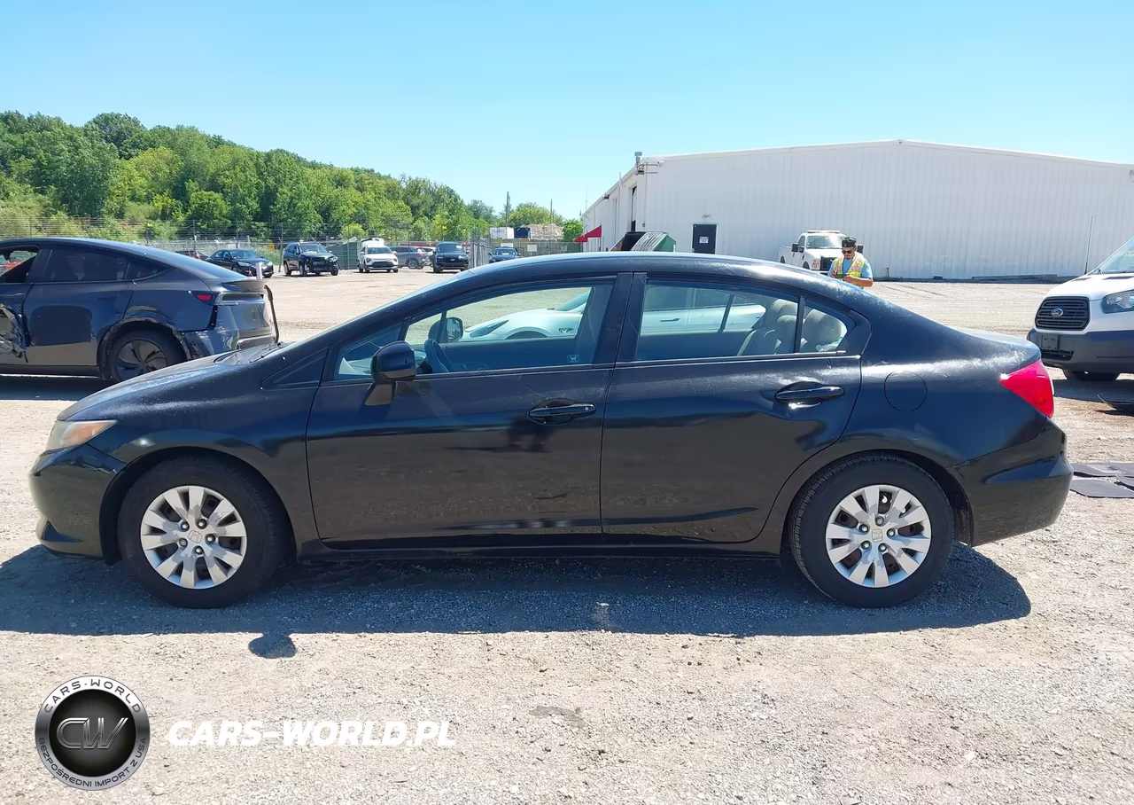 2012 Honda Civic Lx VIN:2HGFB2F59CH519276 - 14