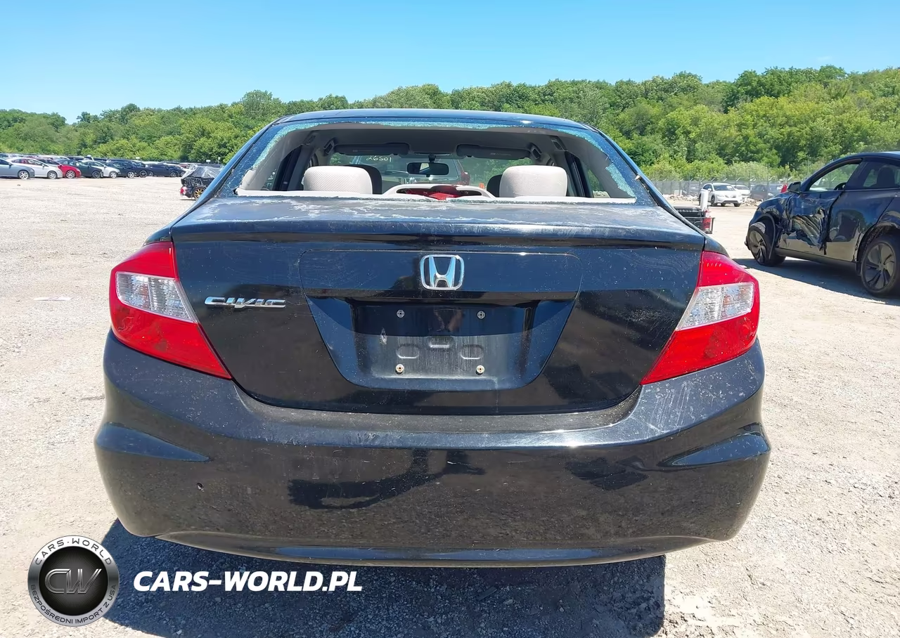 2012 Honda Civic Lx VIN:2HGFB2F59CH519276 - 16