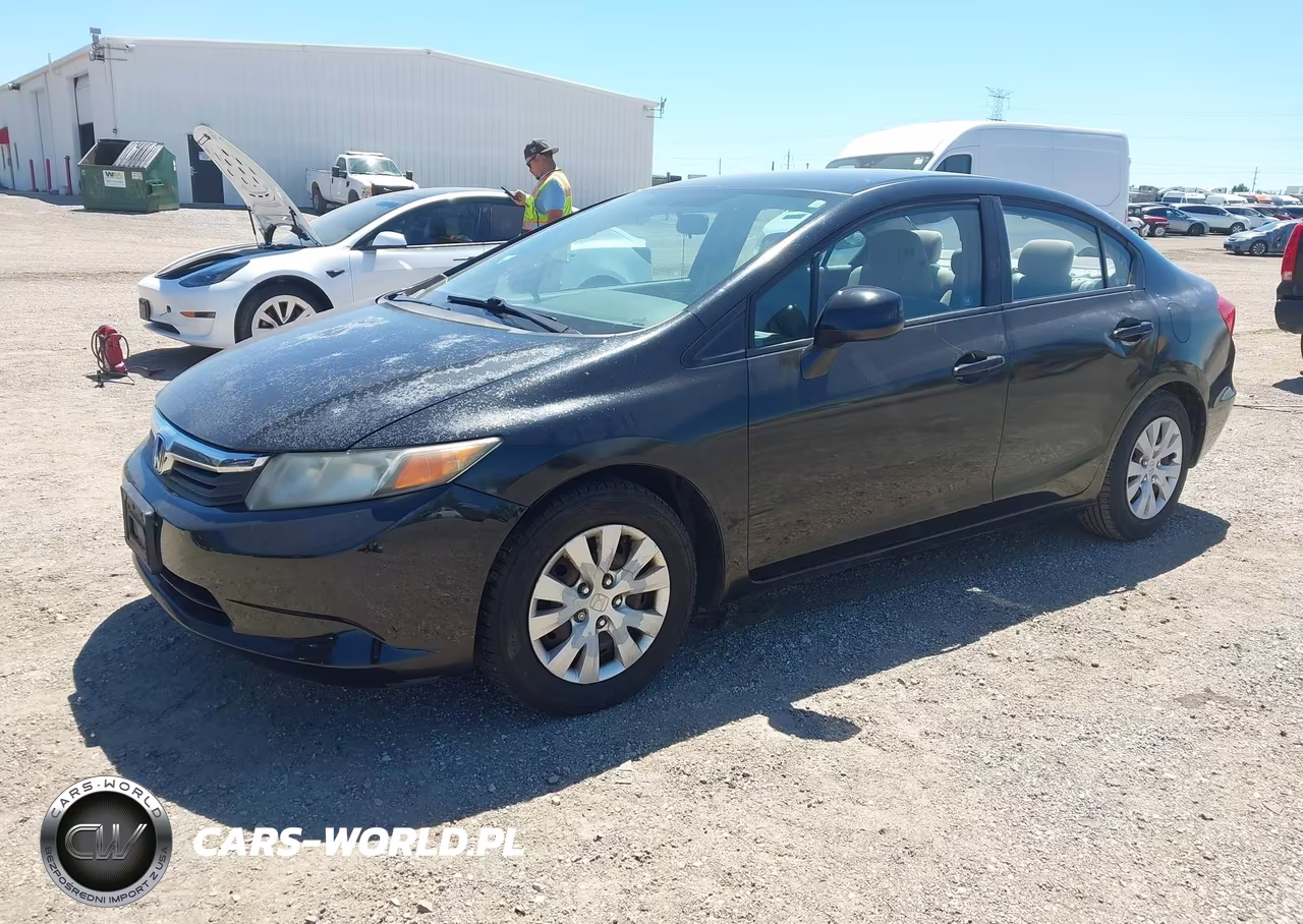 2012 Honda Civic Lx VIN:2HGFB2F59CH519276 - 2