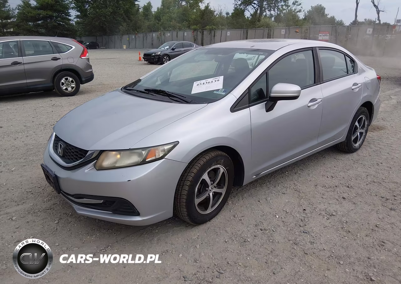 2015 Honda Civic Se VIN:19XFB2F7XFE211680 - 2