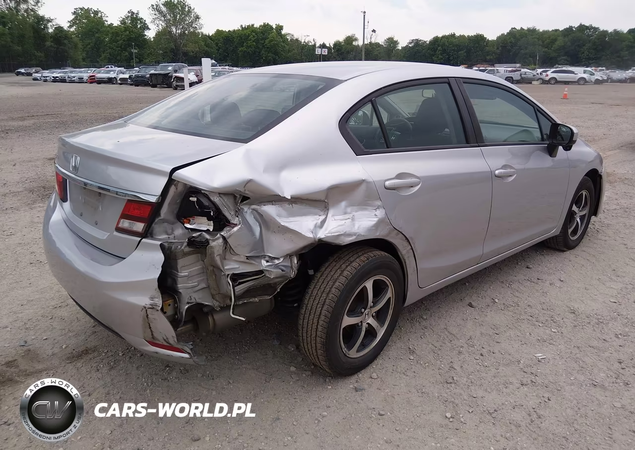 2015 Honda Civic Se VIN:19XFB2F7XFE211680 - 4