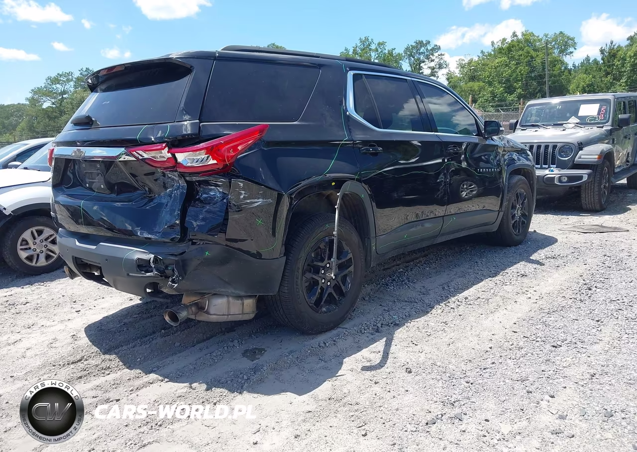 2021 Chevrolet Traverse Fwd Lt Leather VIN:1GNERHKW7MJ210453 - 4
