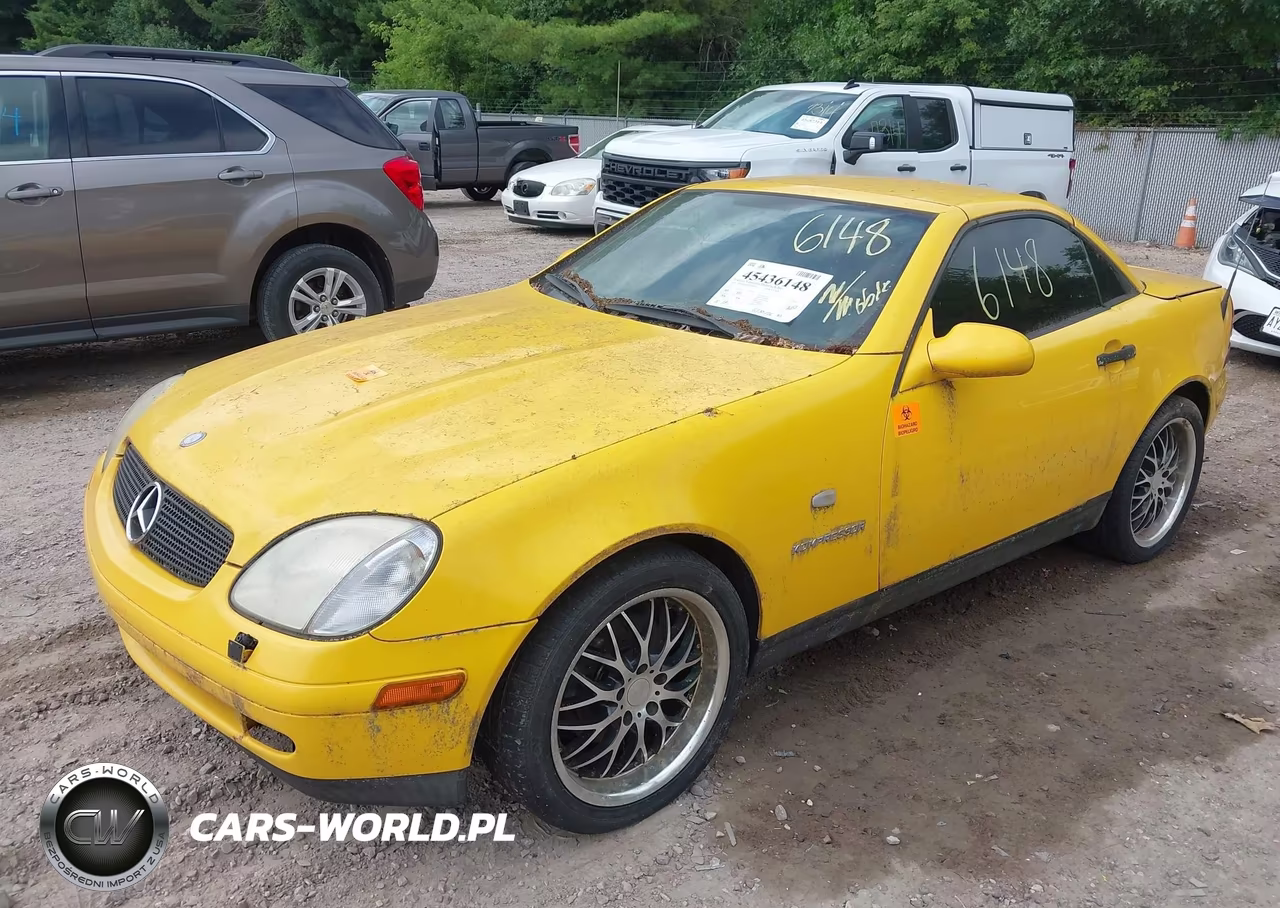 1998 Mercedes-Benz Slk 230 VIN:WDBKK47F7WF078414 - 2