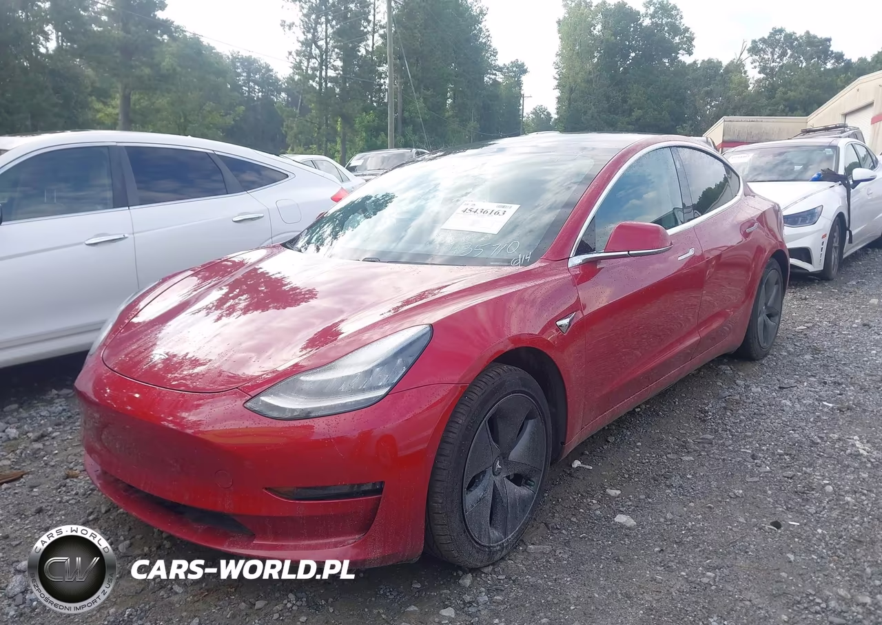 2019 Tesla Model 3 Long Range-Mid Range-Standard Range-Standard Range Plus VIN:5YJ3E1EA9KF435710 - 2