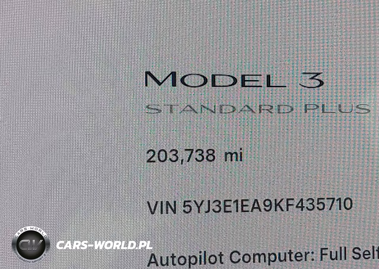 2019 Tesla Model 3 Long Range-Mid Range-Standard Range-Standard Range Plus VIN:5YJ3E1EA9KF435710 - 7