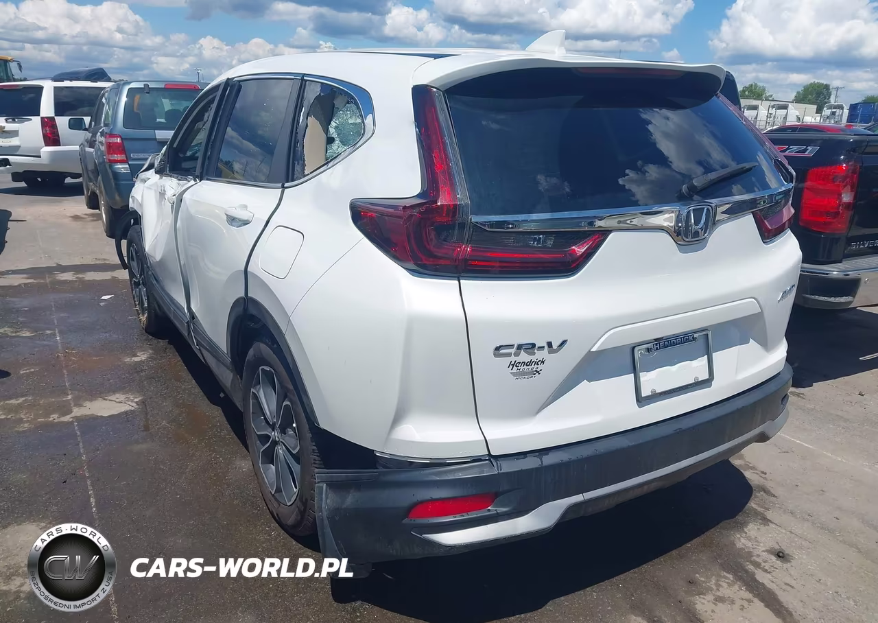 2021 Honda Cr-V Awd Ex VIN:5J6RW2H52MA007768 - 3