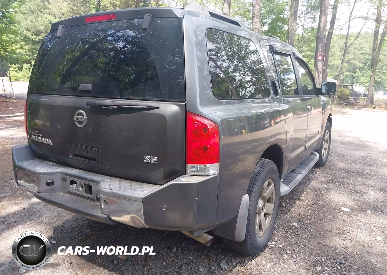 2007 Nissan Armada Se VIN:5N1AA08C57N721181 - 4