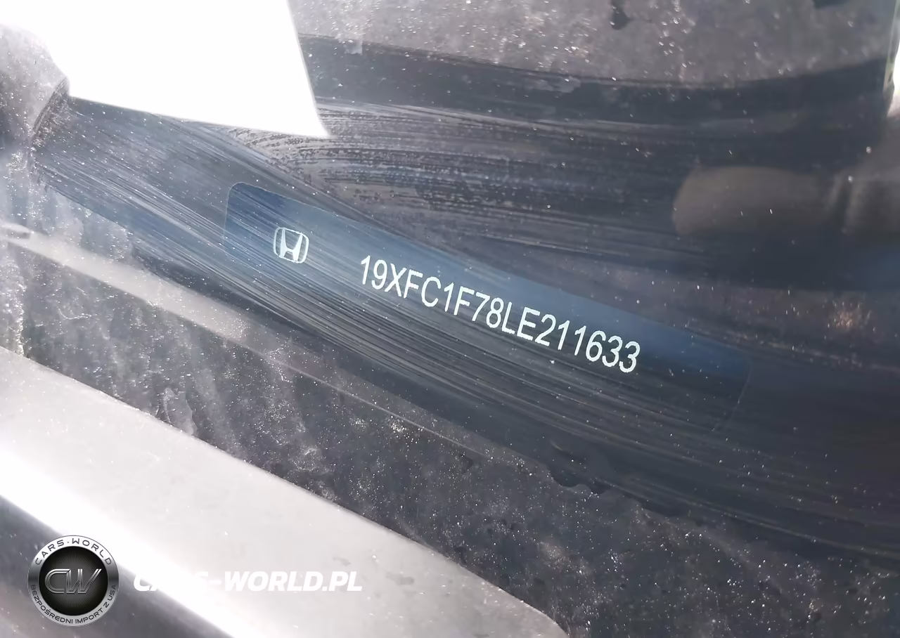 2020 Honda Civic Ex-L VIN:19XFC1F78LE211633 - 9
