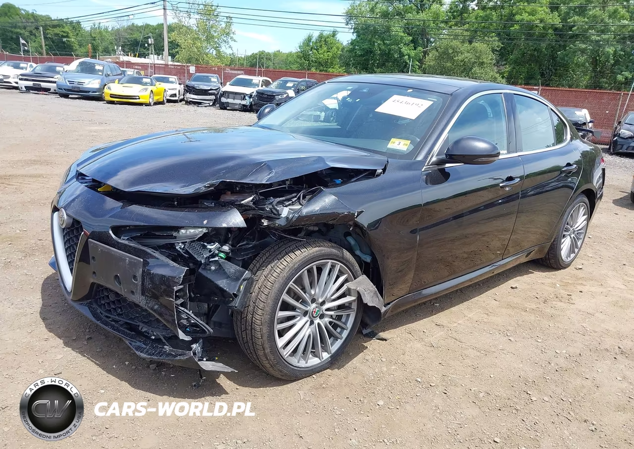 2017 Alfa Romeo Giulia Ti Awd VIN:ZARFAEEN4H7537116 - 2
