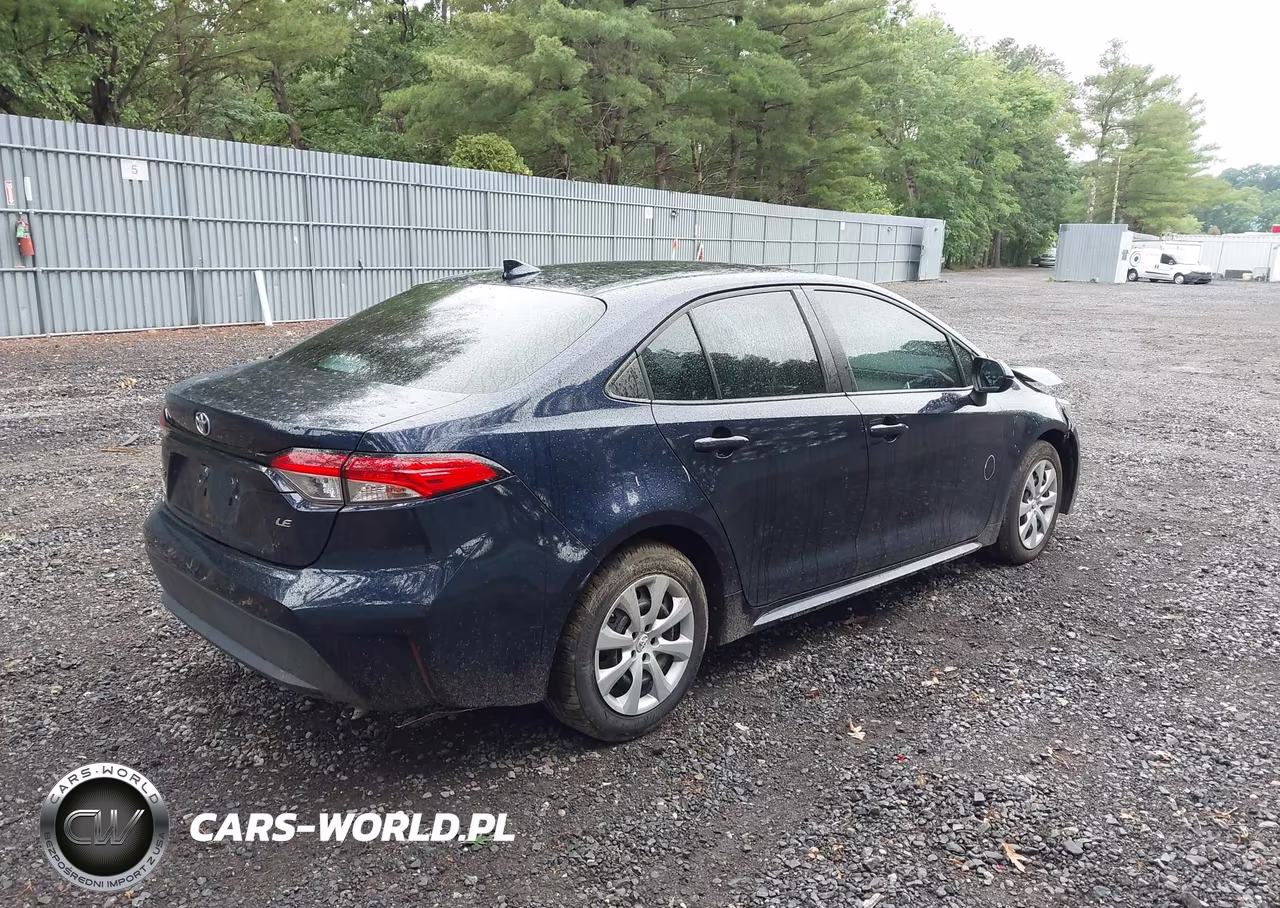 2022 Toyota Corolla Le VIN:5YFEPMAE5NP344066 - 4