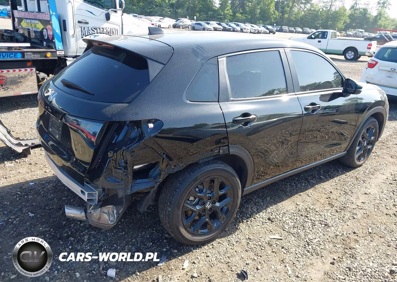 2025 Honda Hr-V Awd Sport VIN:3CZRZ2H53SM732142 - 4