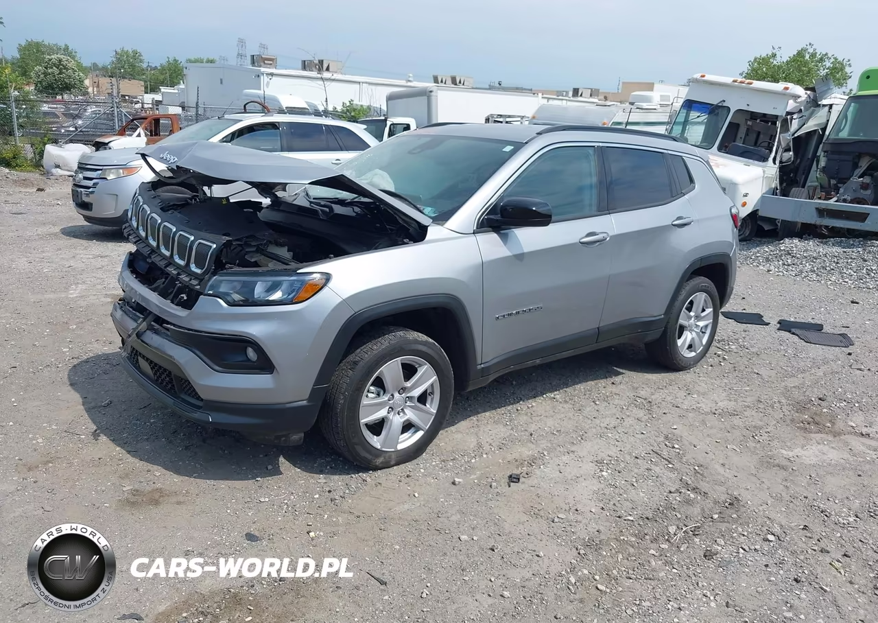 2022 Jeep Compass Latitude 4X4 VIN:3C4NJDBB0NT231421 - 2