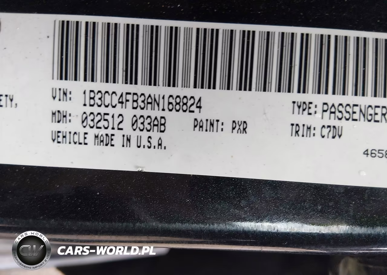 2010 Dodge Avenger Sxt VIN:1B3CC4FB3AN168824 - 9
