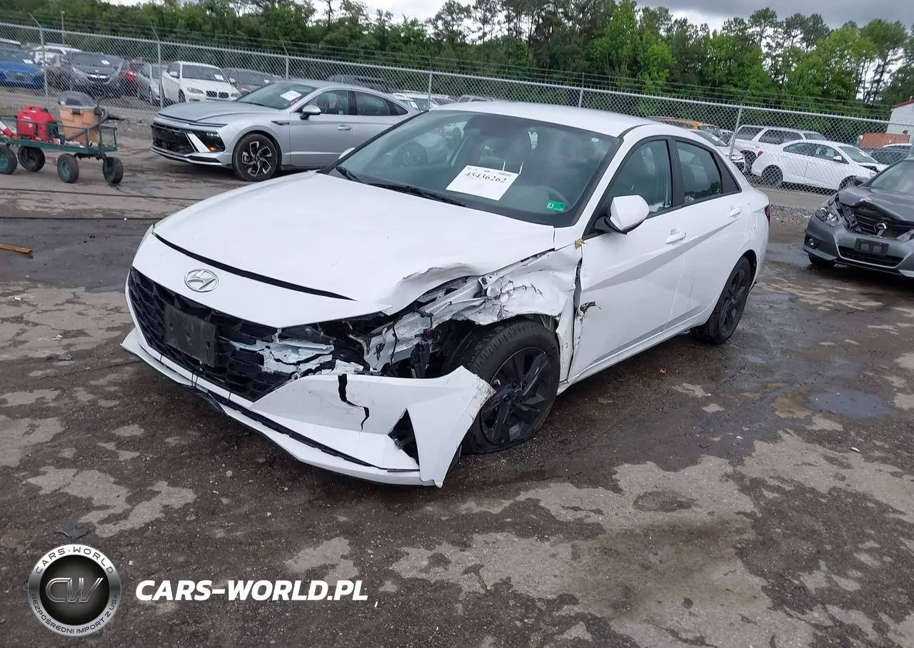 2021 Hyundai Elantra Sel VIN:5NPLM4AG5MH001657 - 2