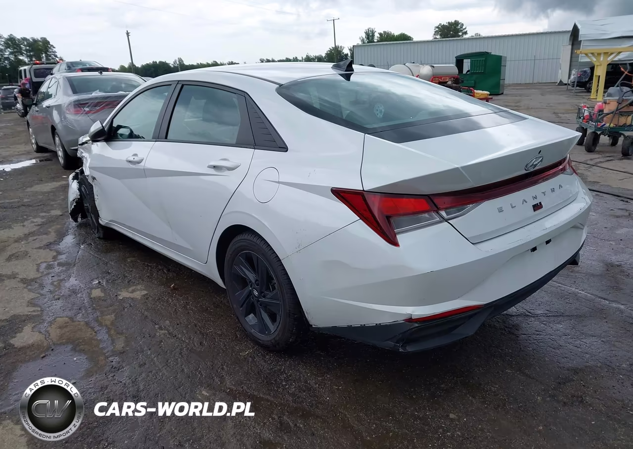 2021 Hyundai Elantra Sel VIN:5NPLM4AG5MH001657 - 3
