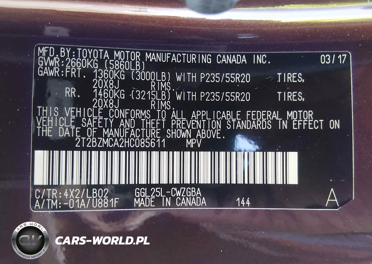 2017 Lexus Rx 350 VIN:2T2BZMCA2HC085611 - 9