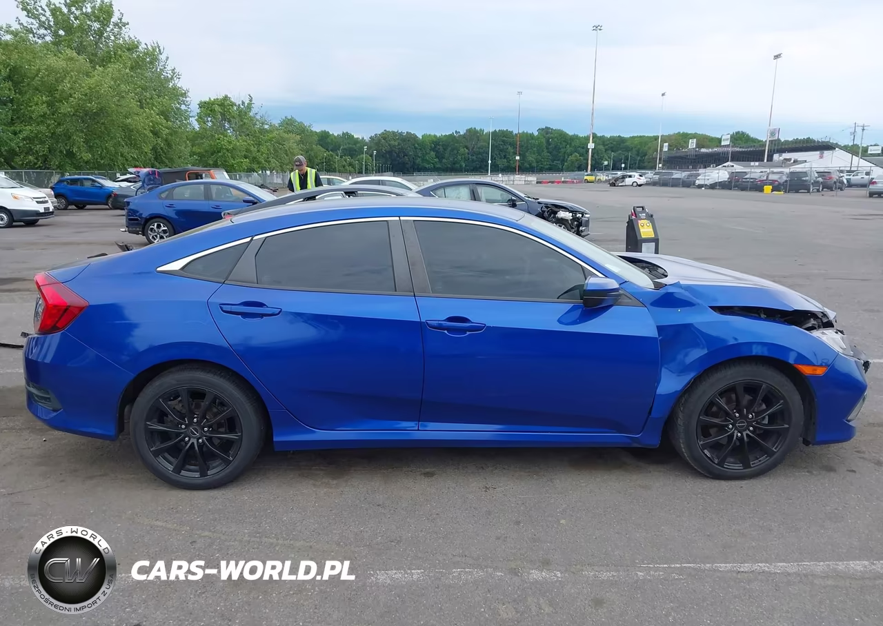 2020 Honda Civic Lx VIN:2HGFC2F66LH514641 - 13