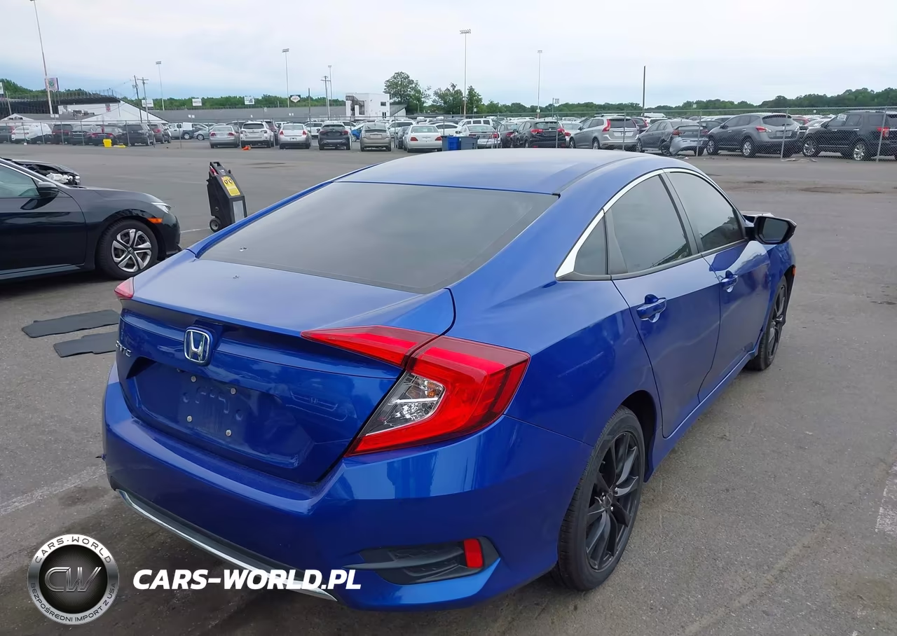 2020 Honda Civic Lx VIN:2HGFC2F66LH514641 - 4