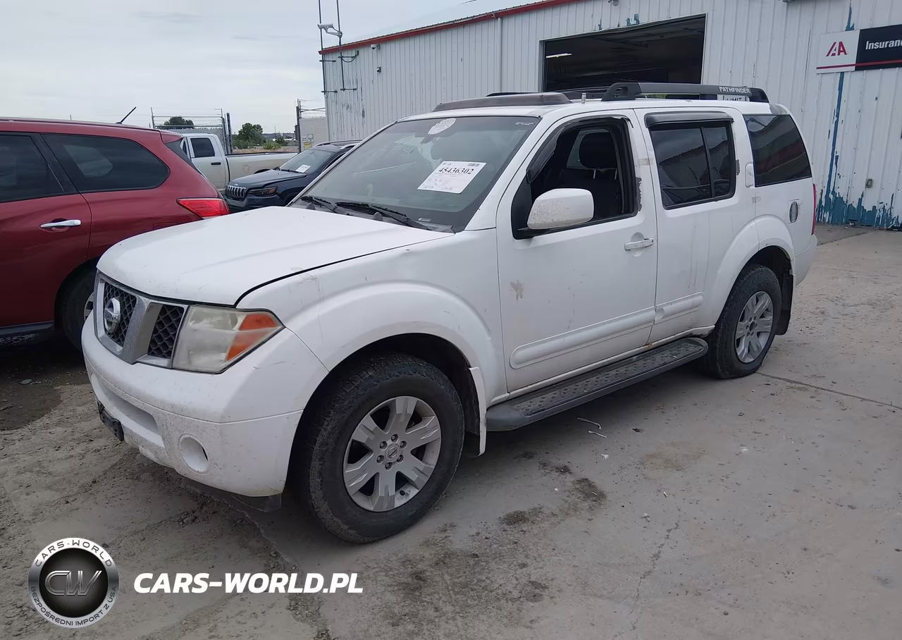 2006 Nissan Pathfinder Le VIN:5N1AR18W46C635203 - 2