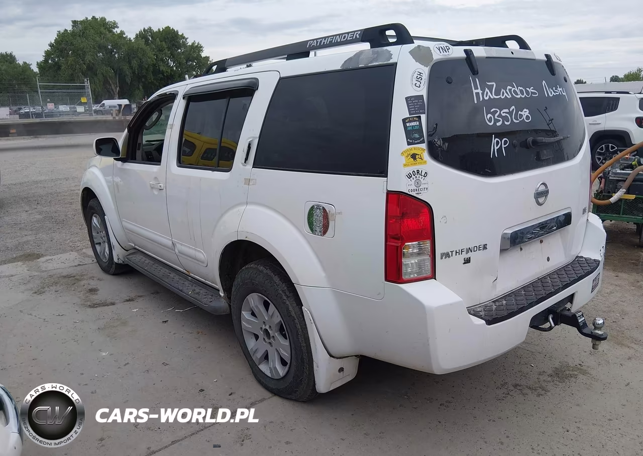 2006 Nissan Pathfinder Le VIN:5N1AR18W46C635203 - 3